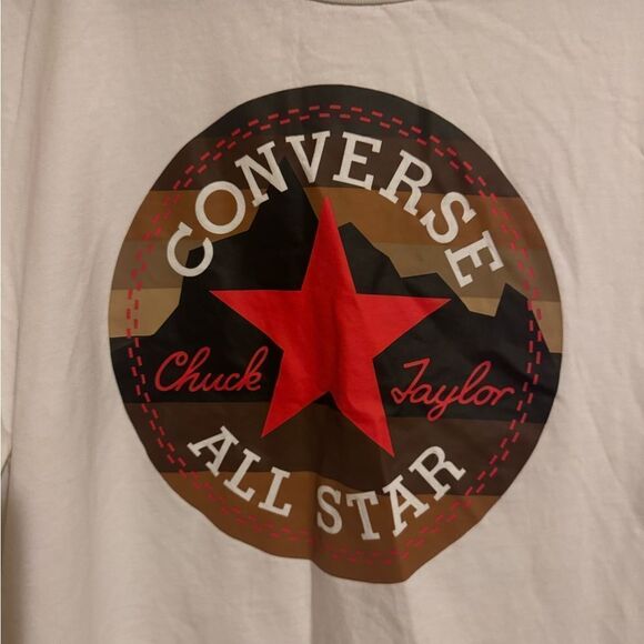 CONVERSE Men Size Large All Star Chuck Taylor Graphic Tee - Picture 1 of 6